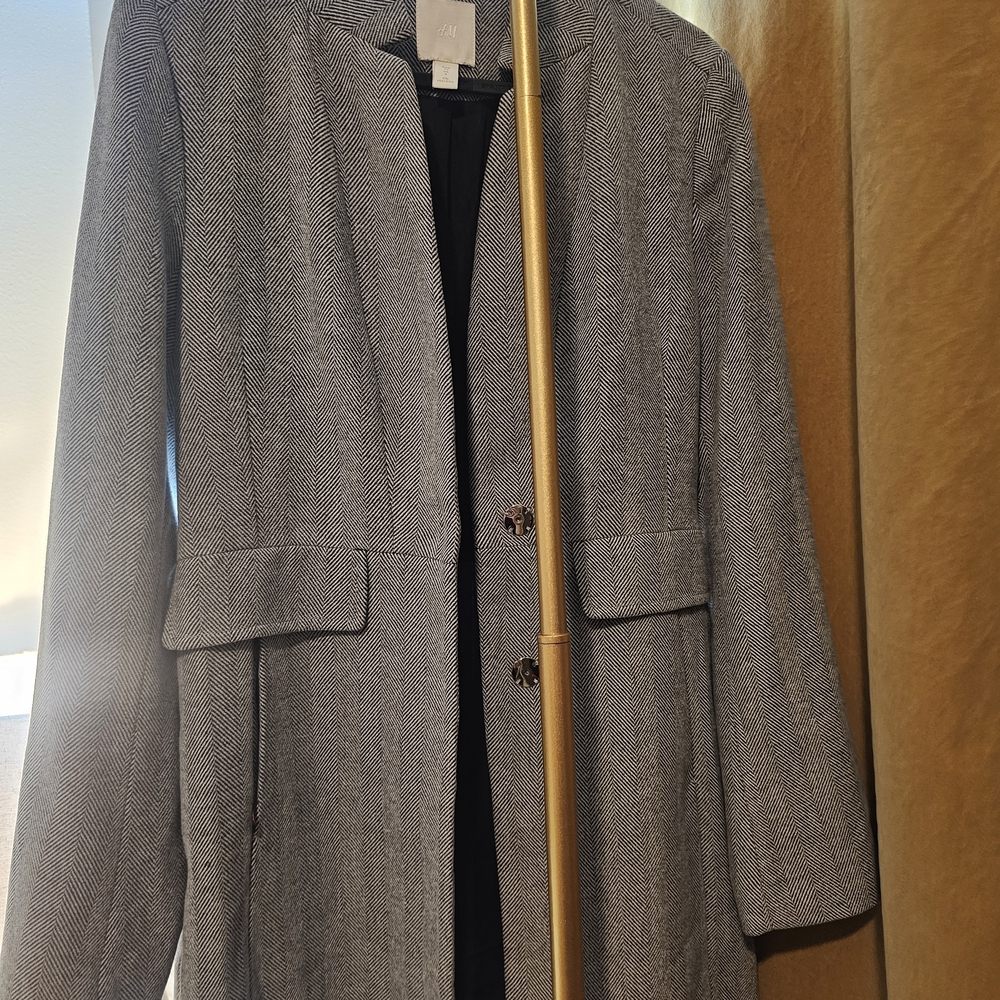 H&M Charcoal Women's Suit Jacket